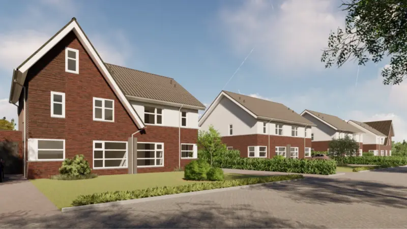 8 rijwoningen aan de Bloemenzoom in Swifterbant